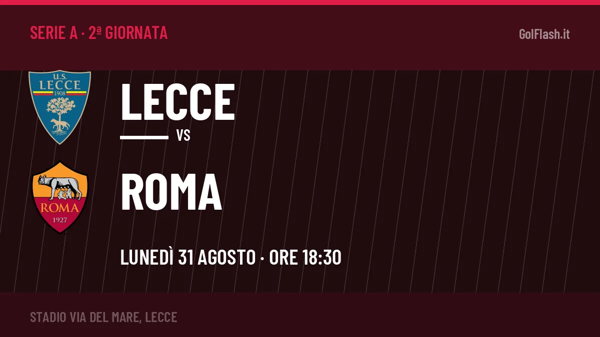 Lecce-Roma, Serie A: probabili formazioni, quote e dove vedere la partita in TV e streaming