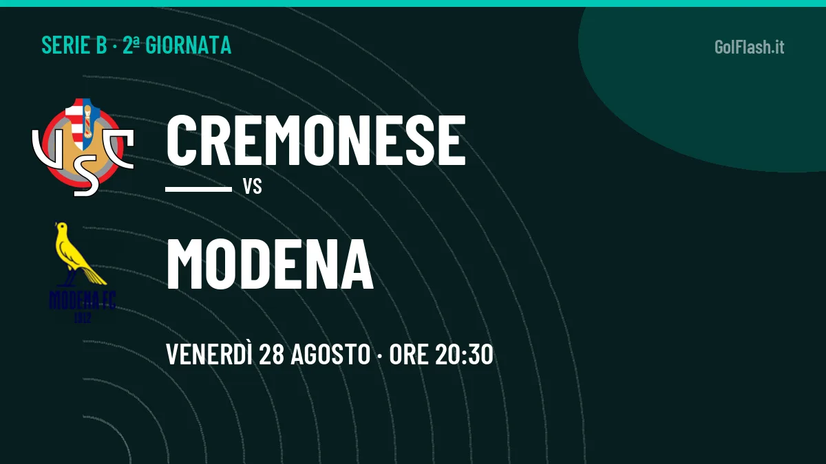 Probabili formazioni Cremonese Modena: chi gioca, quote e pronostico