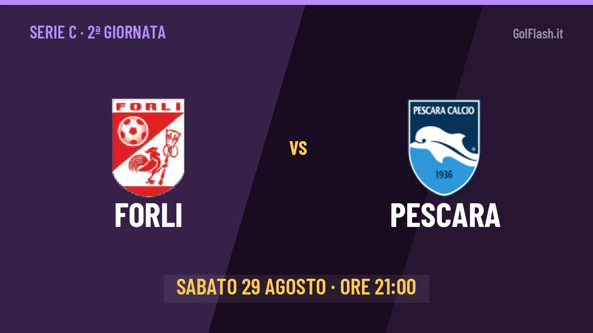 Probabili formazioni Forli Pescara: chi gioca, quote e pronostico