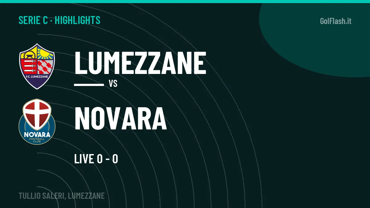Highlights Lumezzane-Novara: gol e sintesi della partita