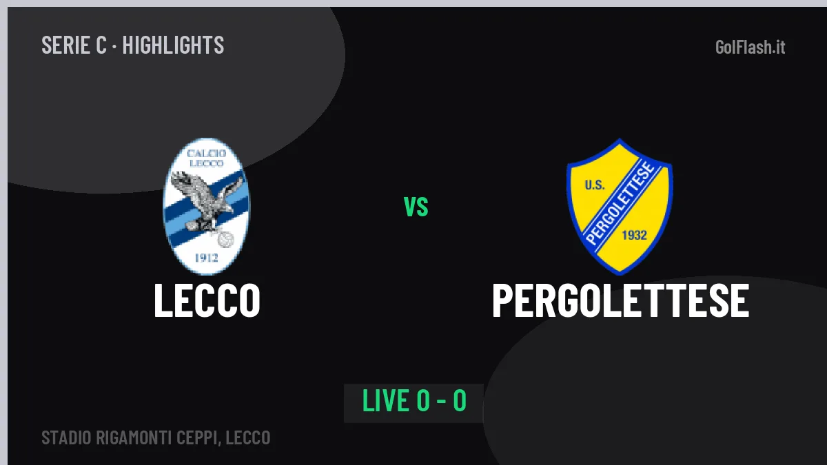 Lecco-Pergolettese, sintesi e gol: gli highlights di Serie C