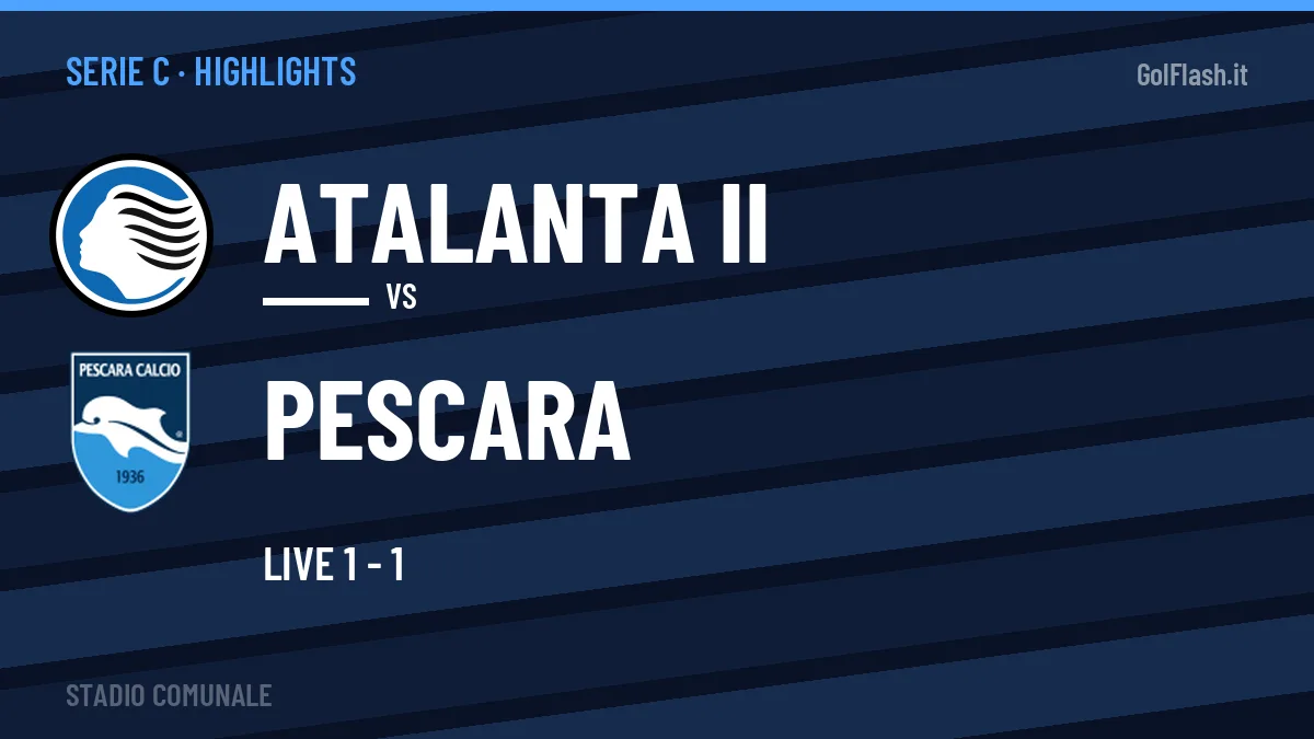 Gol e highlights di Atalanta II-Pescara: guarda la sintesi