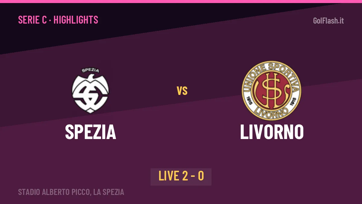 Spezia-Livorno: highlights, video, azioni e gol del match