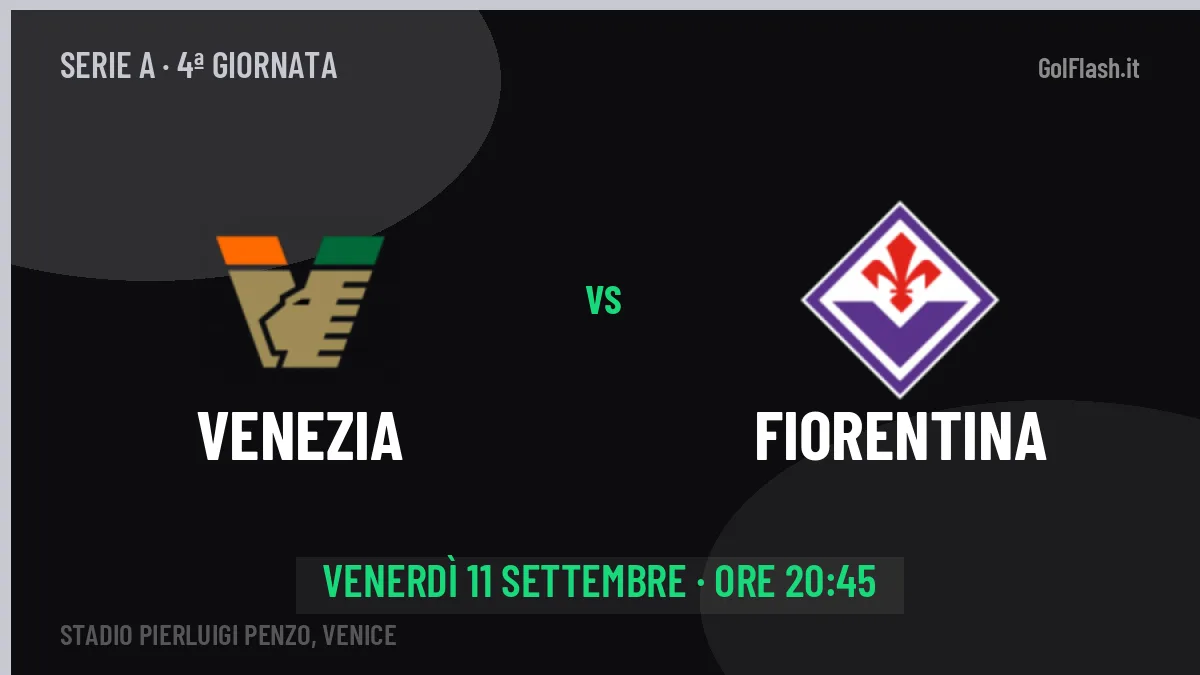 Probabili formazioni Venezia Fiorentina: chi gioca, quote e pronostico