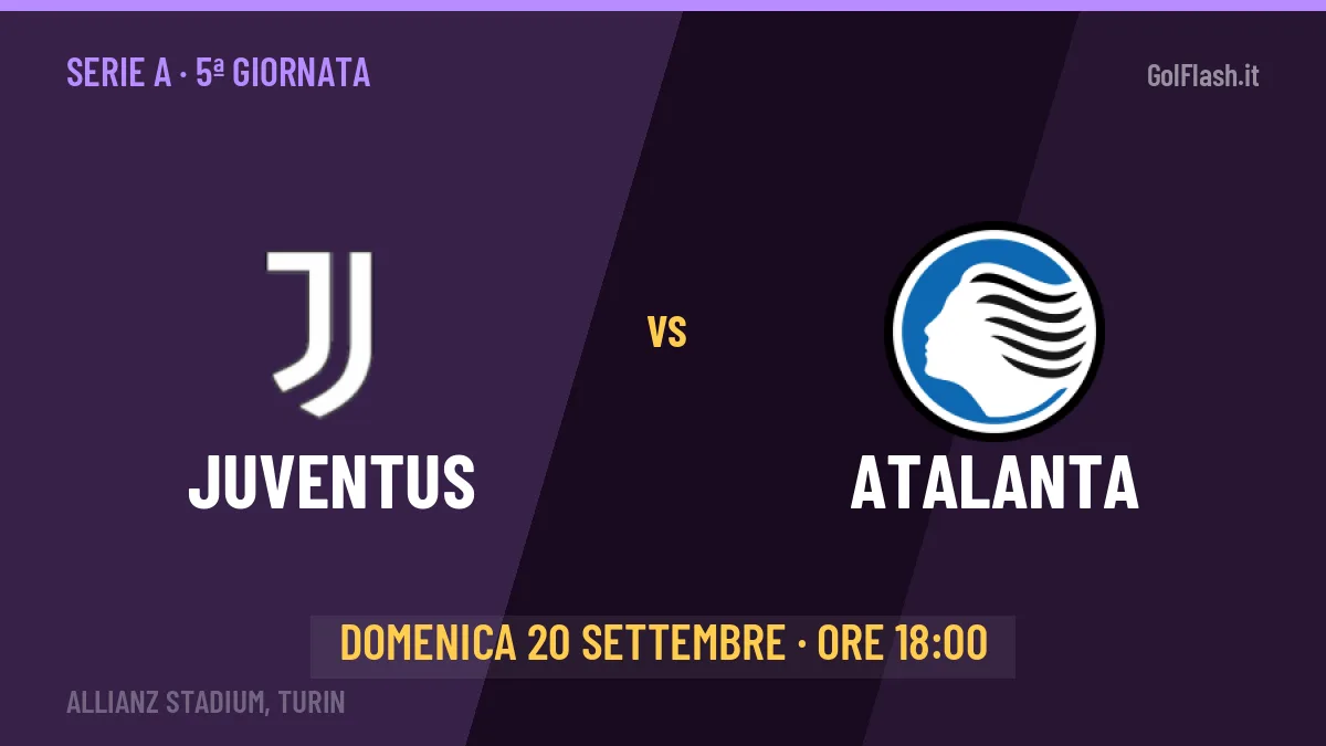 Juventus-Atalanta, Serie A: probabili formazioni, quote e dove vedere la partita in TV e streaming