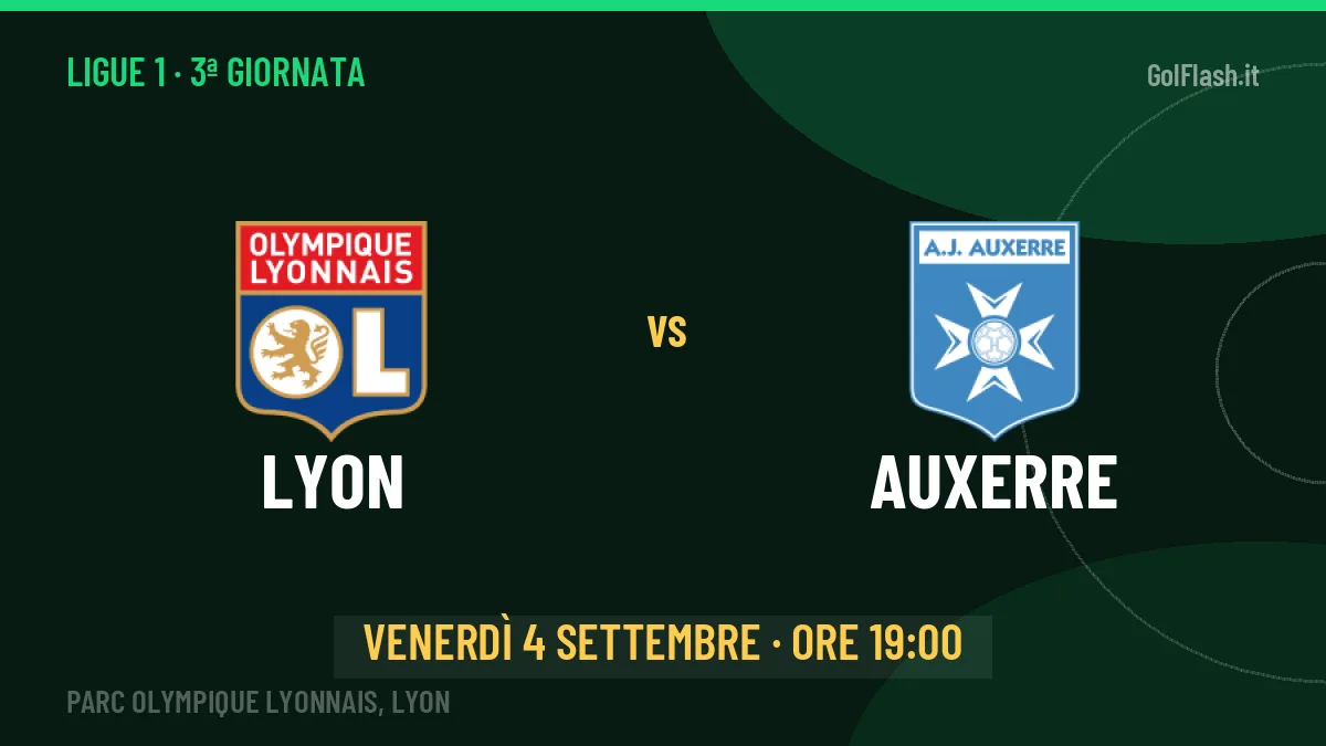 Lyon-Auxerre: pronostico, quote e dove vedere il match in diretta