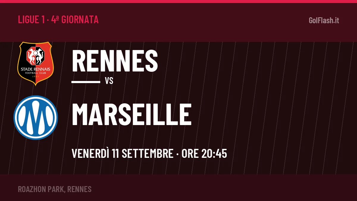 Rennes-Marseille: pronostico, quote e dove vedere il match in diretta