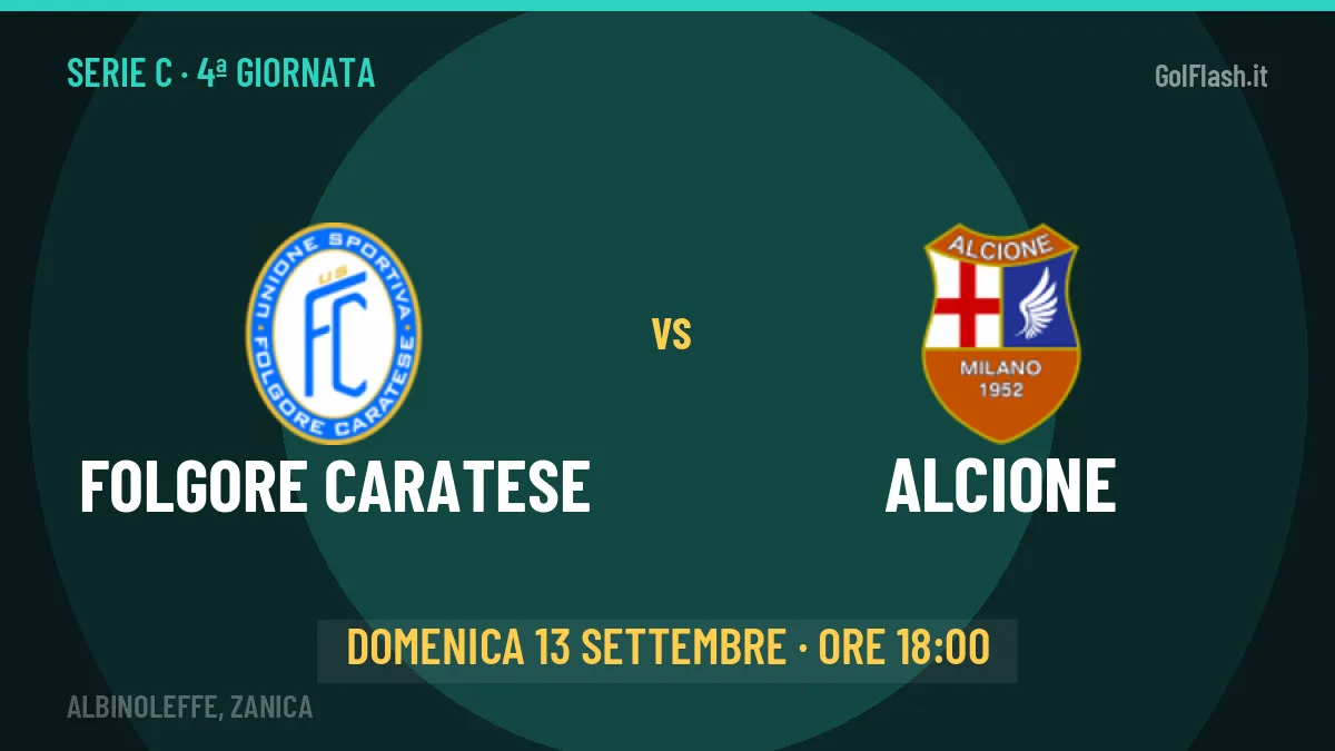 Folgore Caratese-Alcione: pronostico, quote e dove vedere il match in diretta
