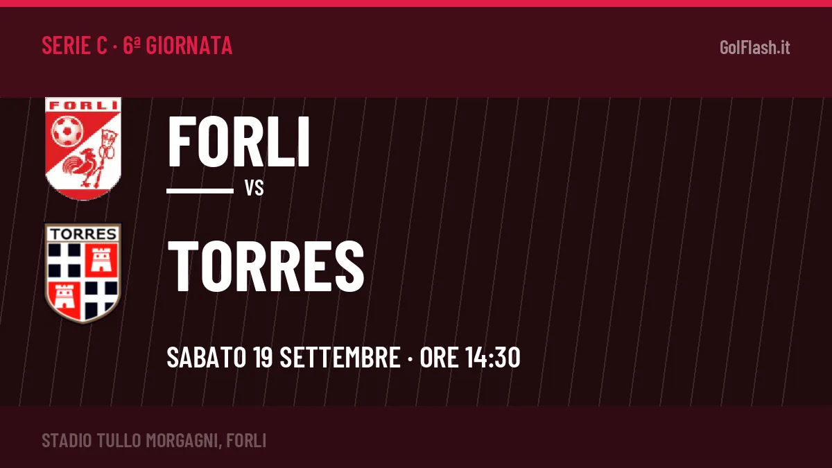 Quote Forli Torres e pronostico: cosa dicono i bookmaker e dove vederla