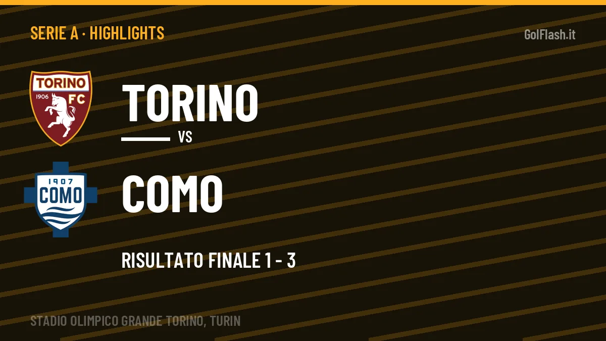 Video Torino-Como: highlights e gol della partita di Serie A