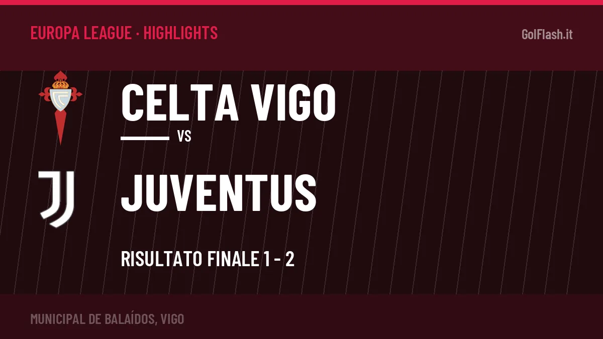 Highlights e gol Celta Vigo-Juventus: la sintesi della 2ª giornata
