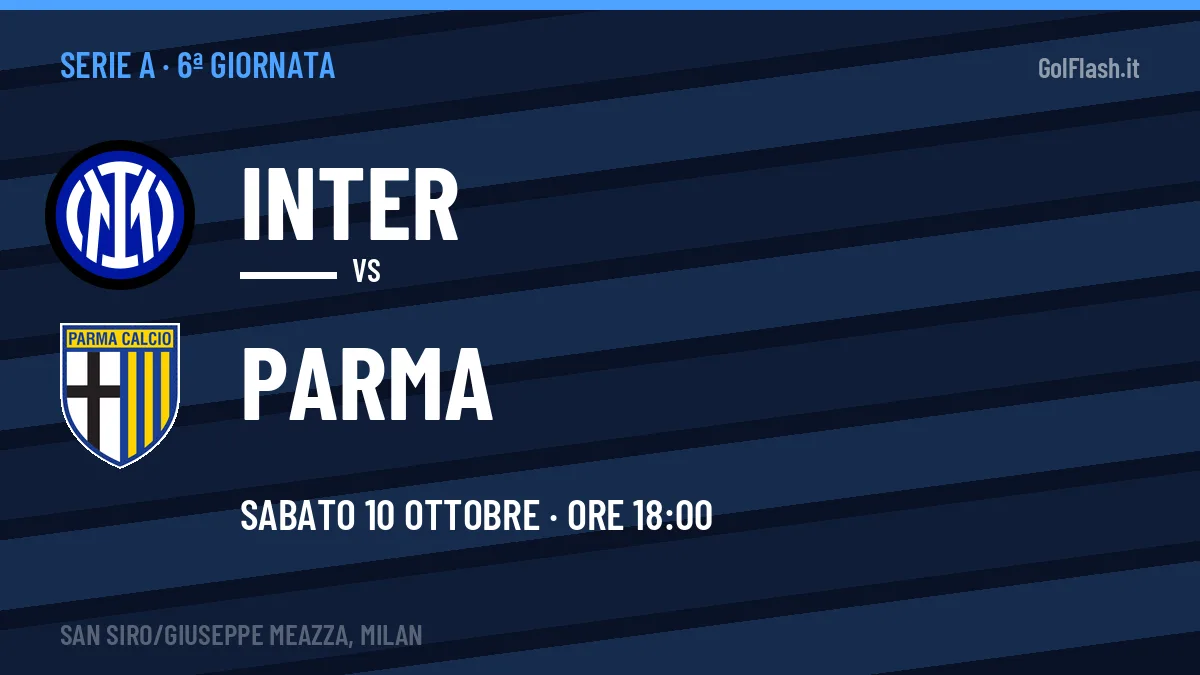 Inter-Parma, Serie A: probabili formazioni, quote e dove vedere la partita in TV e streaming