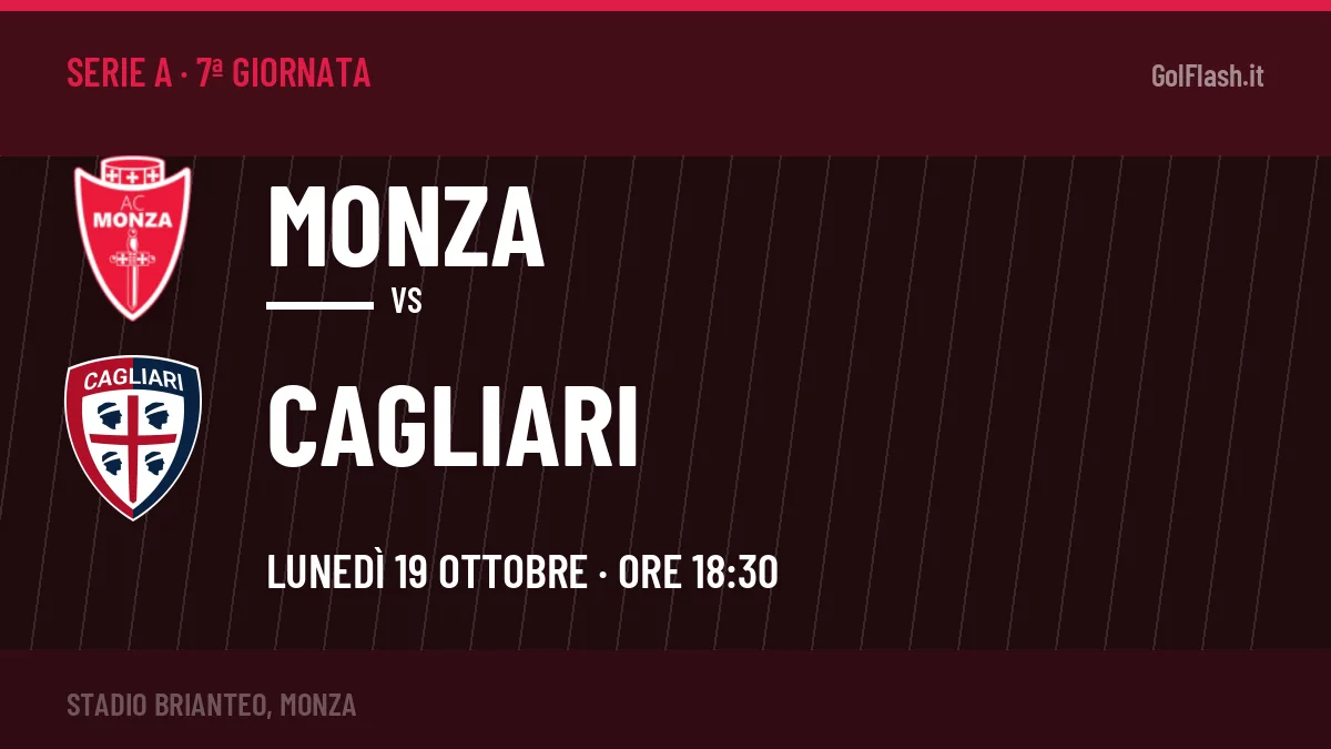 Quote Monza Cagliari e pronostico: cosa dicono i bookmaker e dove vederla