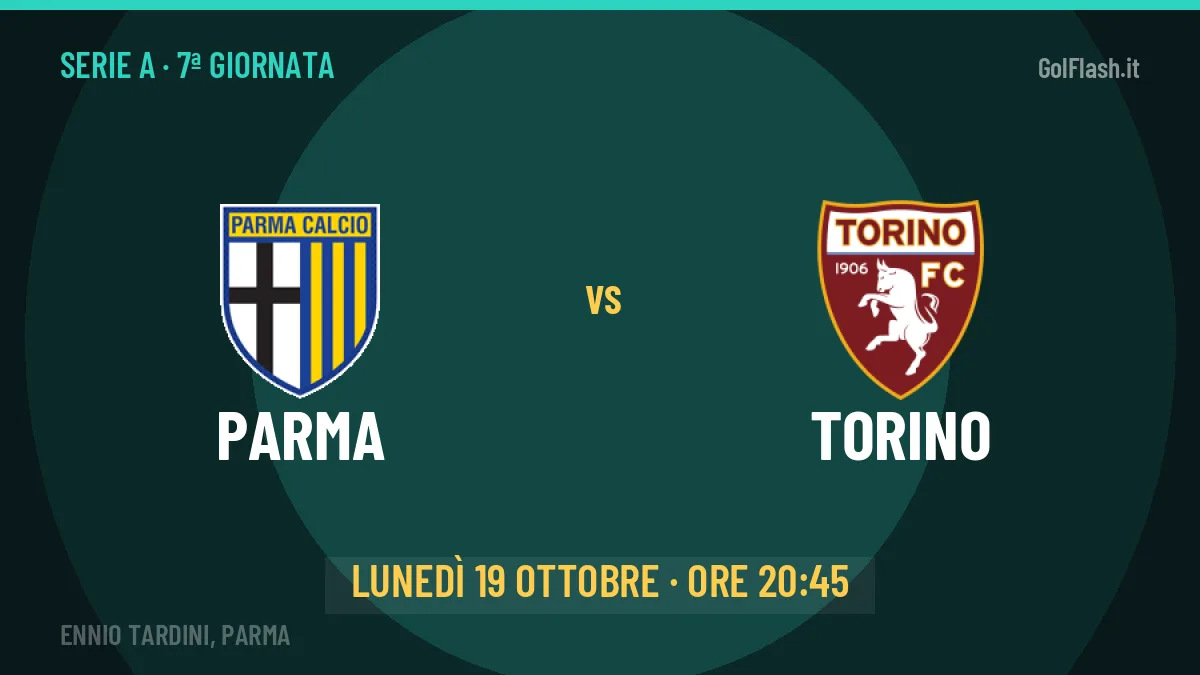 Parma-Torino in TV: a che ora si gioca, dove vederla e probabili formazioni