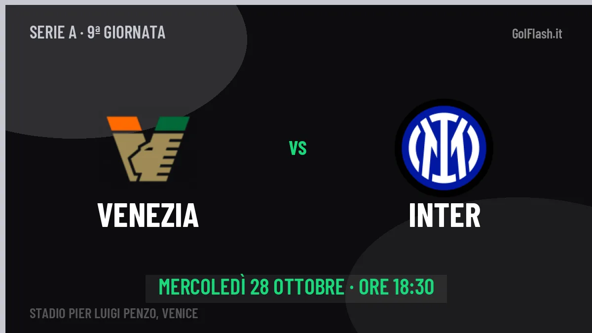 Quote Venezia Inter e pronostico: cosa dicono i bookmaker e dove vederla