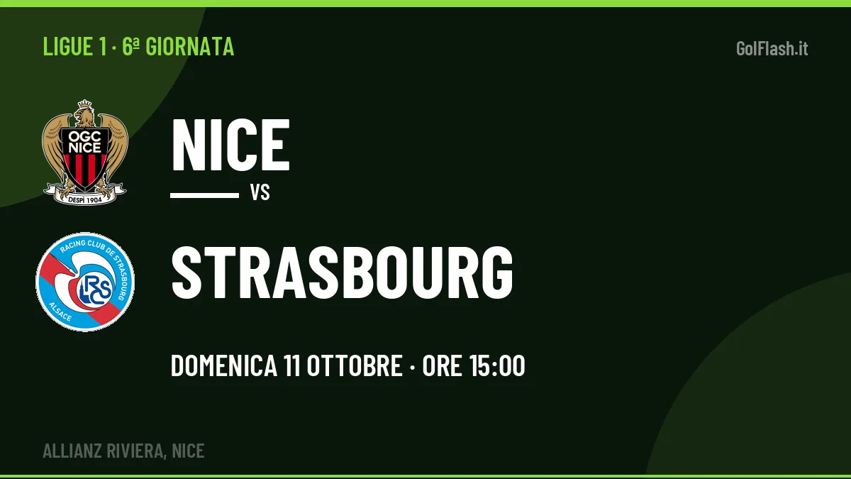 Nice-Strasbourg: pronostico, quote e dove vedere il match in diretta