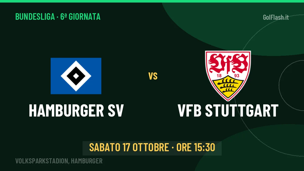 Quote Hamburger SV VfB Stuttgart e pronostico: cosa dicono i bookmaker e dove vederla