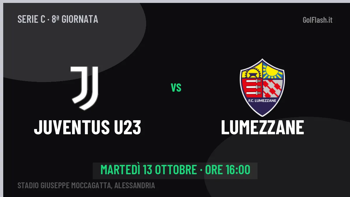 Dove vedere Juventus U23-Lumezzane in TV e streaming: orario, canale e formazioni
