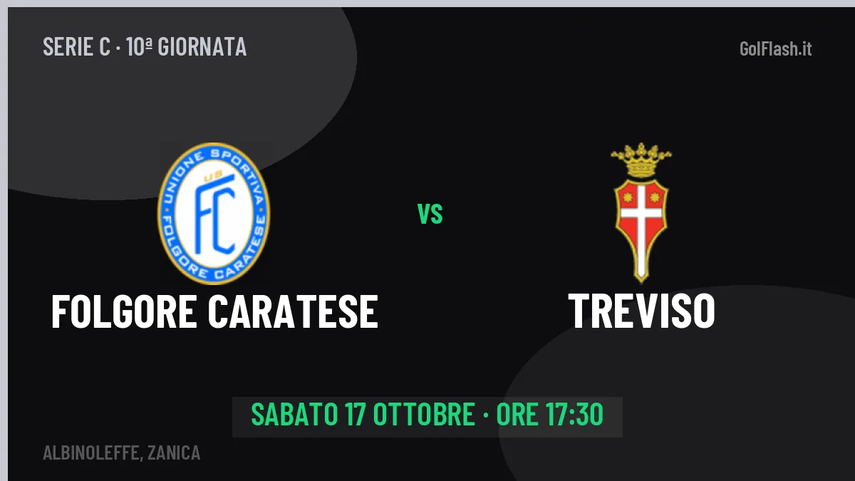 Folgore Caratese-Treviso in TV: a che ora si gioca, dove vederla e probabili formazioni