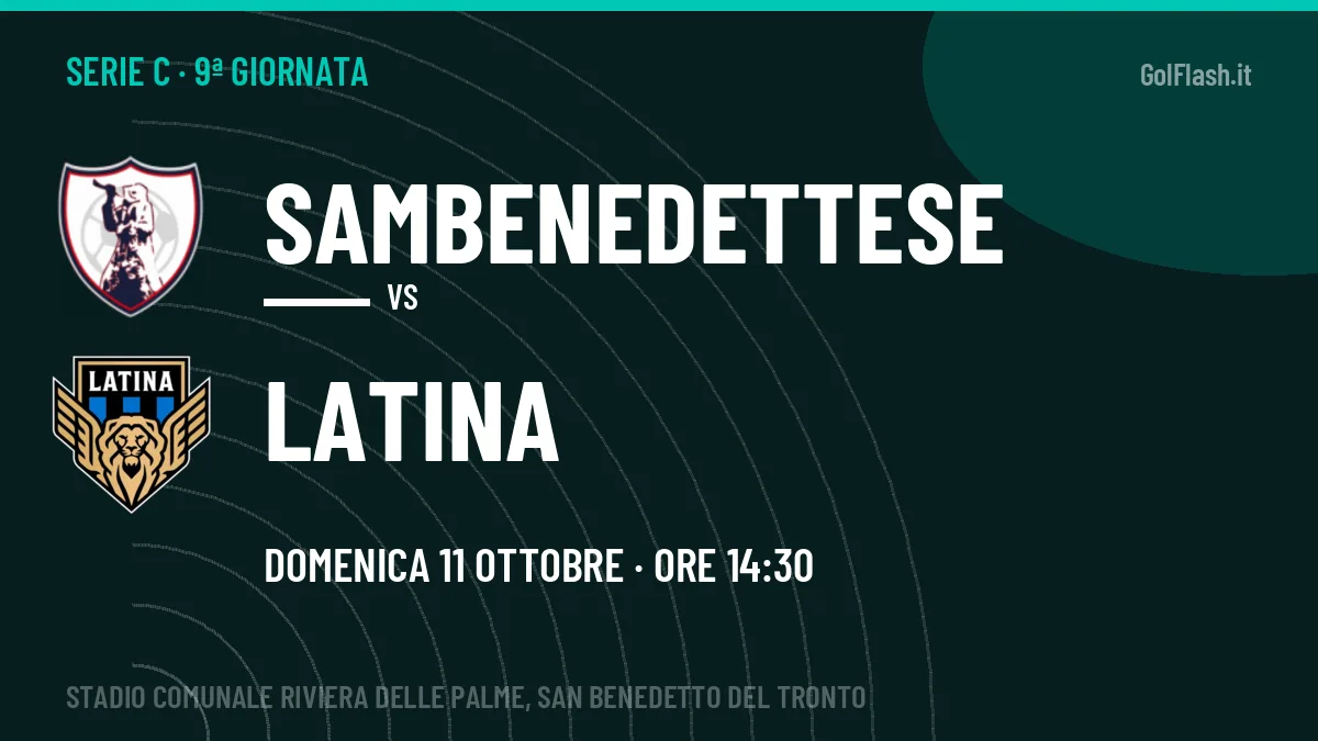 Sambenedettese-Latina: pronostico, quote e dove vedere il match in diretta