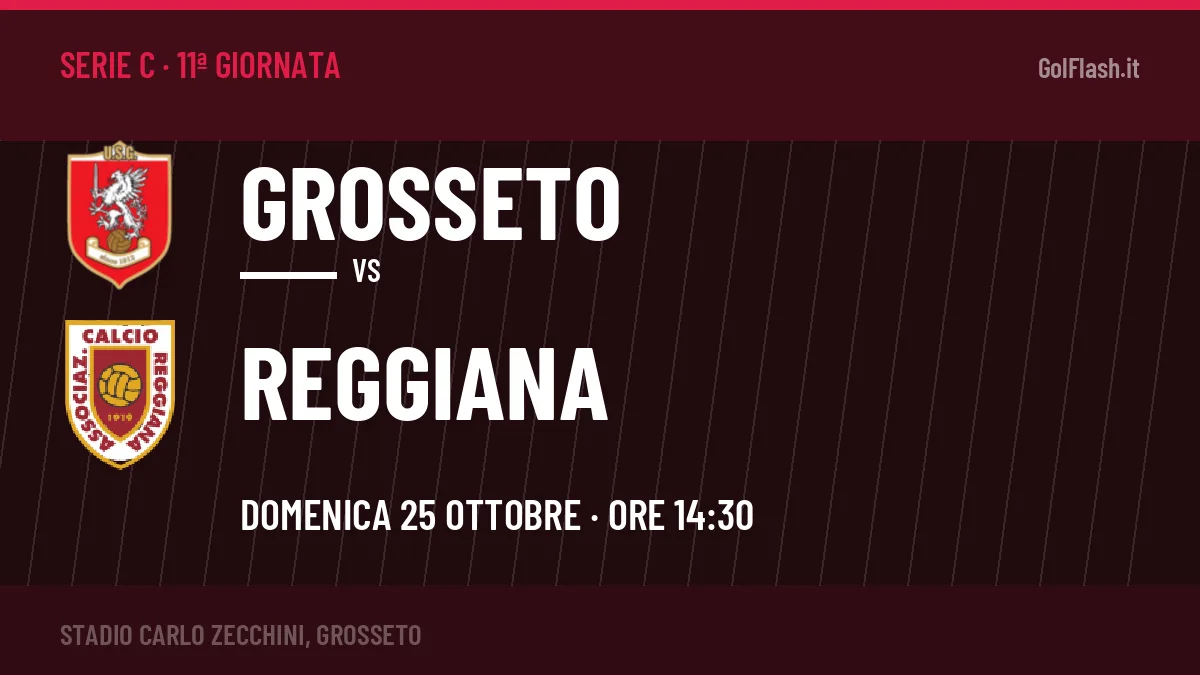 Quote Grosseto Reggiana e pronostico: cosa dicono i bookmaker e dove vederla